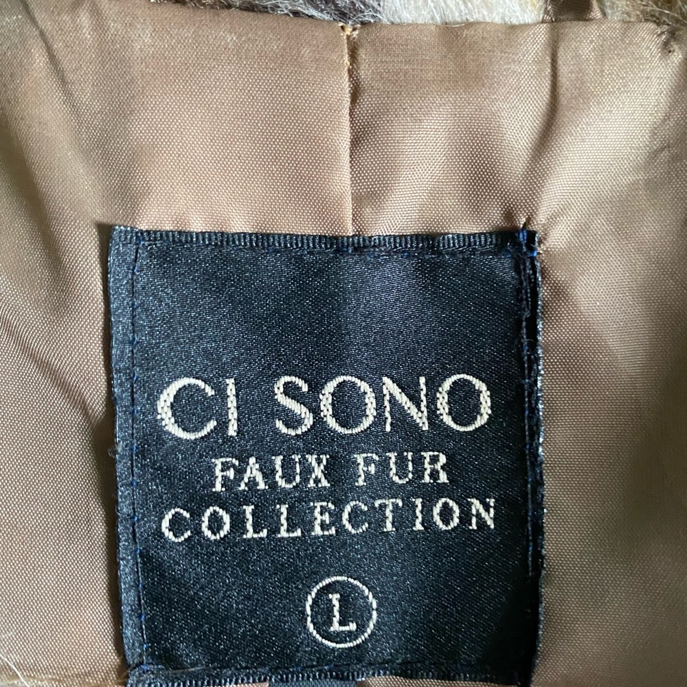 Faux fur vest